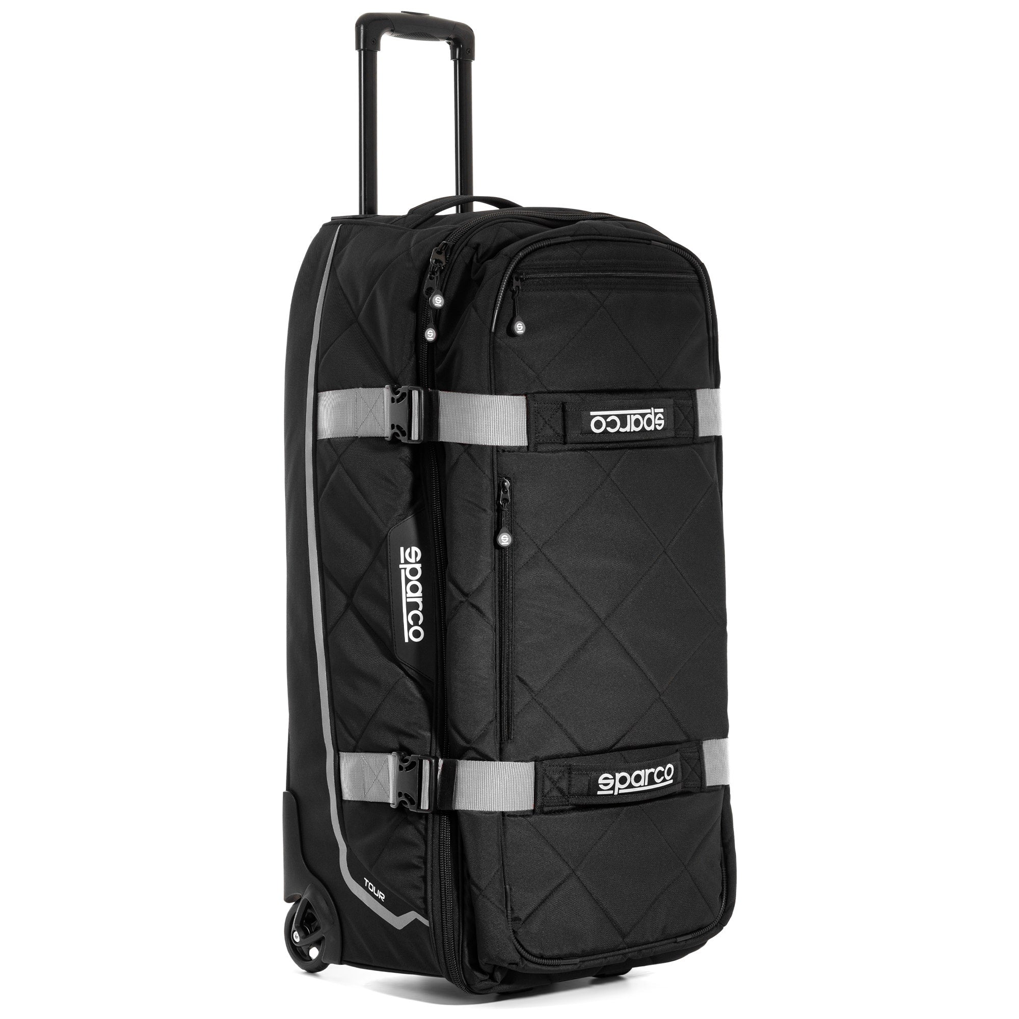 Sparco Black/Silver Tour Bag